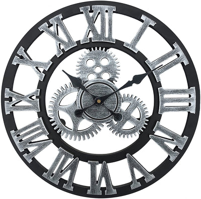 Retro Industrial Wall Clock