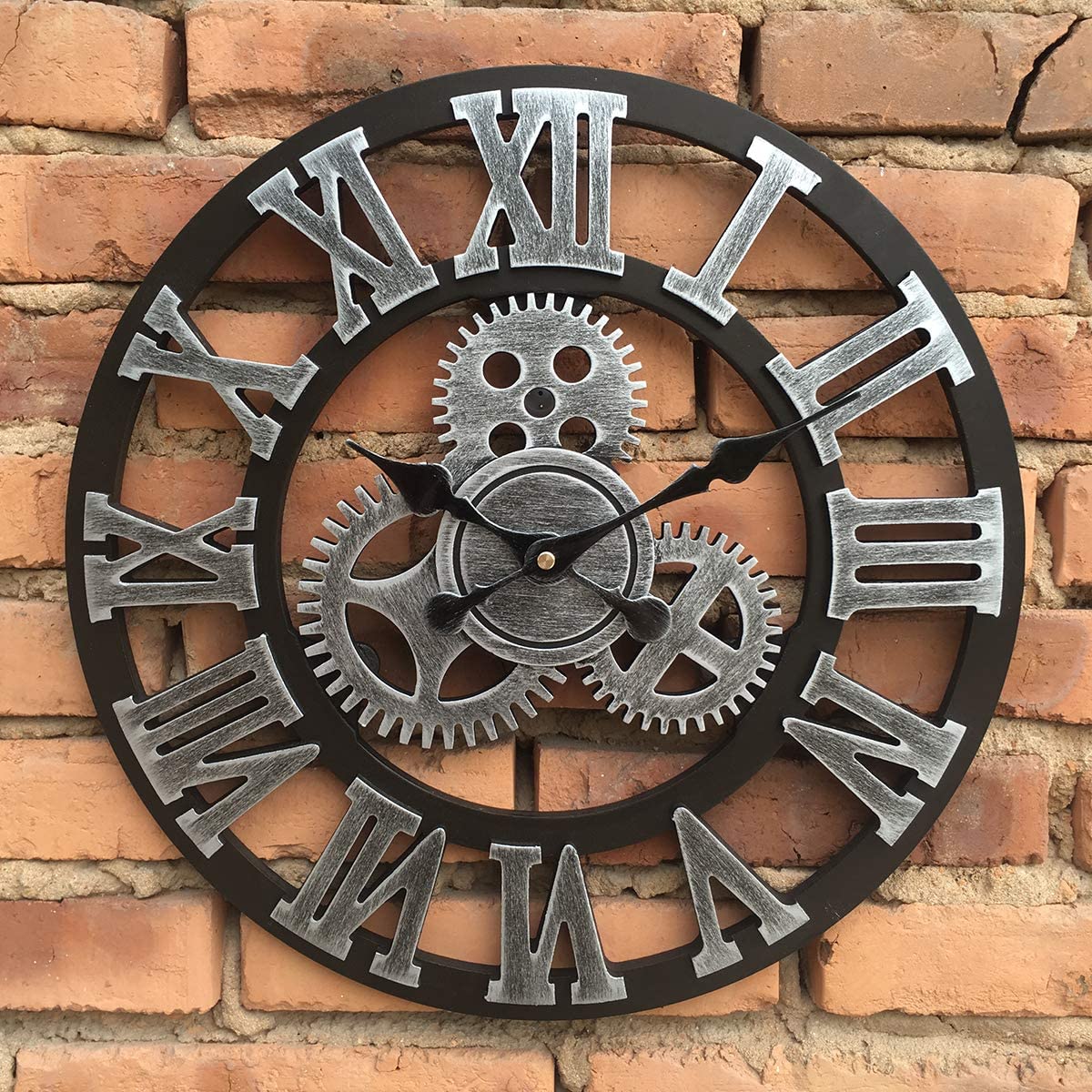 Retro Industrial Wall Clock