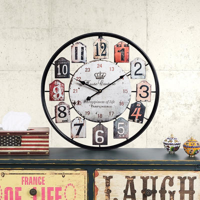 20'' Industrial Style Wall Clock